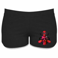 Жіночі шорти Deadpool Love - PrintSalon