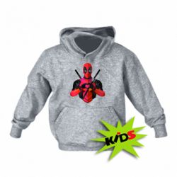Дитяче худі Deadpool Love - PrintSalon