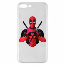 Чохол для iPhone 8 Plus Deadpool Love - PrintSalon
