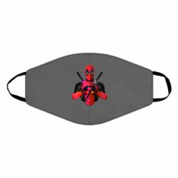 Маска багаторазова Deadpool Love - PrintSalon