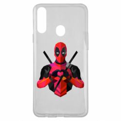 Чохол для Samsung A20s Deadpool Love - PrintSalon