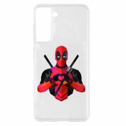 Чехол для Samsung S21 Deadpool Love