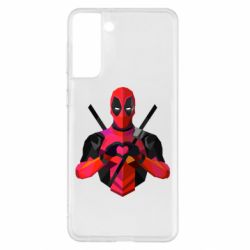 Чохол для Samsung S21+ Deadpool Love - PrintSalon