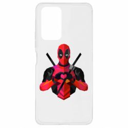 Чохол для Xiaomi Redmi Note 10 Pro Deadpool Love - PrintSalon