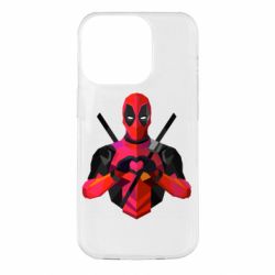 Чохол для iPhone 14 Pro Deadpool Love