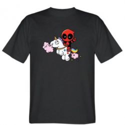 Чоловіча футболка Stedman Deadpool on the unicorn - PrintSalon