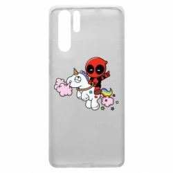 Чохол для Huawei P30 Pro Deadpool on the unicorn