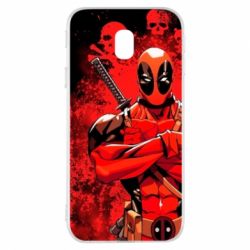 Чехол для Samsung J3 2017 Deadpool - PrintSalon