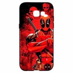 Чехол для Samsung A5 2017 Deadpool - PrintSalon