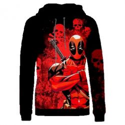 Жіноче 3D худі Deadpool-PrintSalon Жіноче 3D худі Deadpool