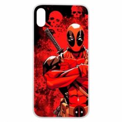 Чехол для iPhone Xs Max Deadpool - PrintSalon