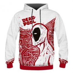 Мужское 3D худи DeadPool - PrintSalon