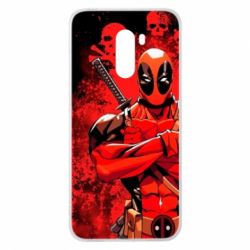 Чехол для Xiaomi Pocophone F1 Deadpool - PrintSalon