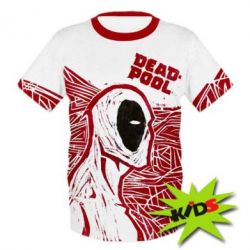 Детская 3D футболка DeadPool - PrintSalon