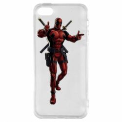 Чохол для iphone 5/5S/SE Deadpool - PrintSalon