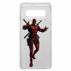 Чохол для Samsung S10+ Deadpool - PrintSalon
