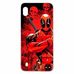 Чехол для Samsung A10 Deadpool - PrintSalon