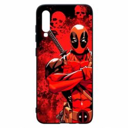 Чехол для Samsung A70 Deadpool - PrintSalon