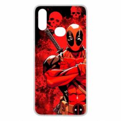 Чехол для Samsung A10s Deadpool - PrintSalon