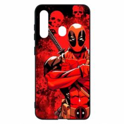 Чехол для Samsung M40 Deadpool - PrintSalon
