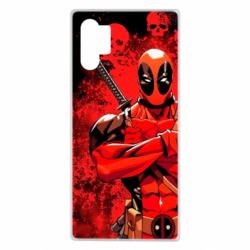 Чехол для Samsung Note 10 Plus Deadpool - PrintSalon