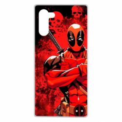 Чехол для Samsung Note 10 Deadpool - PrintSalon