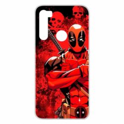 Чехол для Xiaomi Redmi Note 8 Deadpool - PrintSalon
