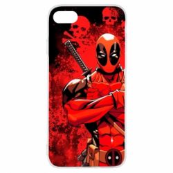 Чехол для iPhone 8 Deadpool - PrintSalon