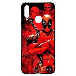 Чехол для Samsung A20s Deadpool - PrintSalon