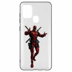 Чохол для Samsung A21s Deadpool