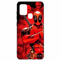 Чехол для Samsung A21s Deadpool - PrintSalon