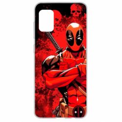 Чехол для Samsung A31 Deadpool - PrintSalon