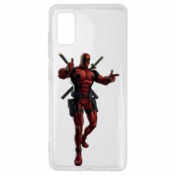 Чехол для Samsung A41 Deadpool-PrintSalon Чехол для Samsung A41 Deadpool