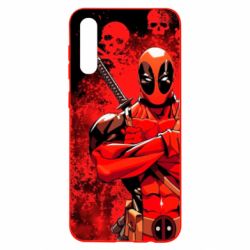 Чехол для Samsung A50 Deadpool - PrintSalon