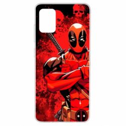 Чехол для Samsung A51 Deadpool - PrintSalon