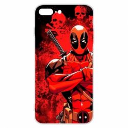 Чехол для iPhone 8 Plus Deadpool - PrintSalon