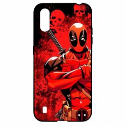 Чехол для Samsung A01/M01 Deadpool - PrintSalon