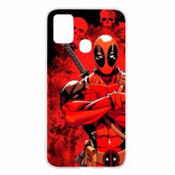 Чехол для Samsung M31 Deadpool - PrintSalon