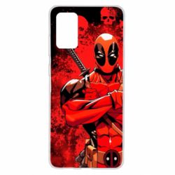Чехол для Samsung S20+ Deadpool - PrintSalon