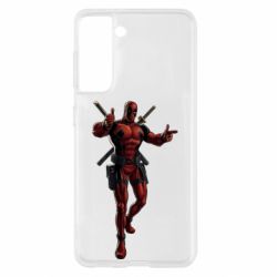 Чехол для Samsung S21 Deadpool