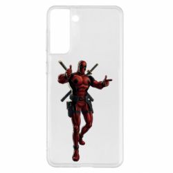 Чохол для Samsung S21+ Deadpool - PrintSalon
