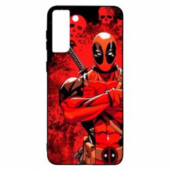 Чехол для Samsung S21+ Deadpool - PrintSalon