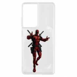 Чохол для Samsung S21 Ultra Deadpool - PrintSalon