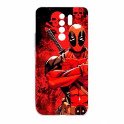 Чехол для Xiaomi Redmi 9 Deadpool - PrintSalon