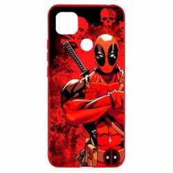 Чехол для Xiaomi Redmi 9c Deadpool - PrintSalon