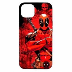 Чехол для iPhone 14 Deadpool - PrintSalon