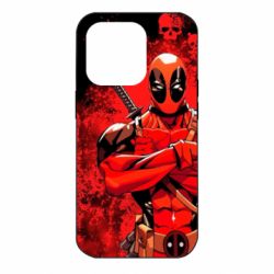 Чехол для iPhone 14 Pro Deadpool - PrintSalon