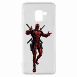 Чохол для Samsung A8+ 2018 Deadpool - PrintSalon