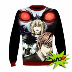 Дитячий 3D світшот Death Note heroes - PrintSalon