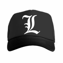 Кепка-тракер Death Note minimal logo